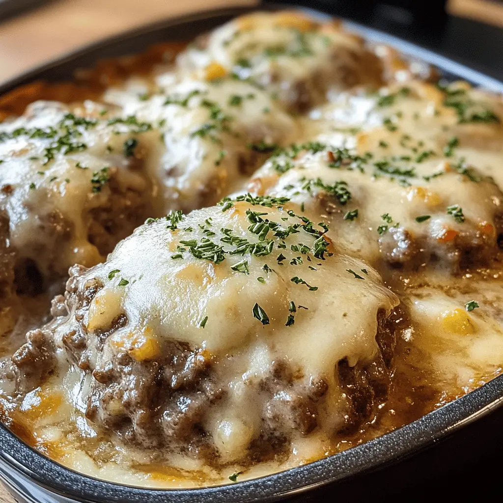 Looking for a comforting dinner idea? This Amish Hamburger Steak Bake is a hearty and flavorful one-pan meal that combines juicy hamburger patties with rich gravy and tender vegetables. Perfect for busy weeknights or cozy family gatherings, you'll want to save this delicious recipe for your next mealtime. Enjoy it with mashed potatoes or crusty bread for the ultimate experience!