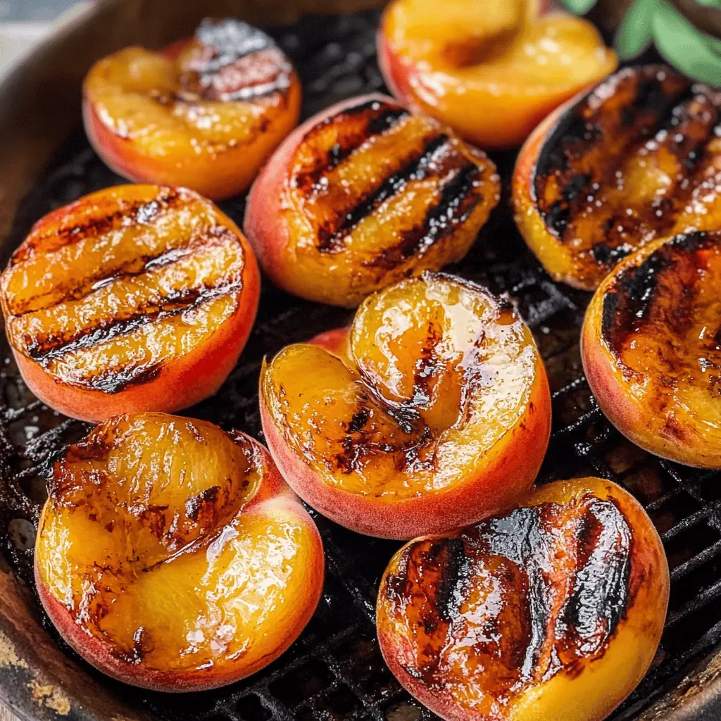 Looking for a sweet summer treat? These Brown Sugar Grilled Peaches are the perfect blend of juicy peaches and caramelized brown sugar. Just grill them for a few minutes to enhance their natural sweetness! A delightful dessert that’s simple and delicious. Save this recipe for your next barbecue or family gathering!