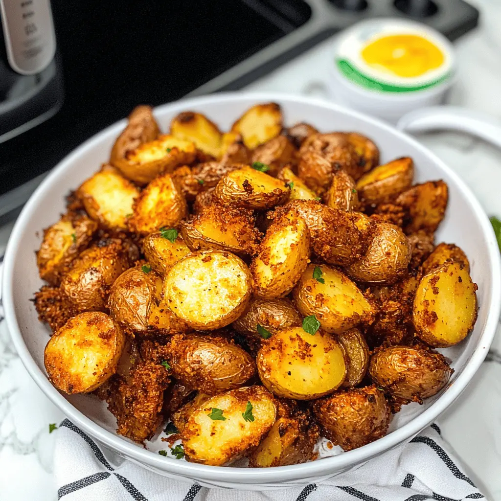 Get ready for the best crispy air fryer potatoes you'll ever make! These perfectly seasoned, golden bites are simple, quick, and packed with flavor. Made with just a few key ingredients, they’re perfect as a snack or a side dish for any meal. Save this recipe for your next family dinner or game night treat!