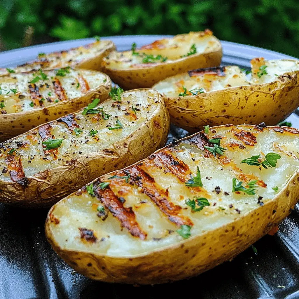 Turn your backyard BBQ into a flavorful feast with these Grilled Baked Potatoes! This easy recipe features tender potatoes infused with smoky flavors and topped with your choice of delicious toppings. Perfect for summer gatherings or cozy family dinners. Save this recipe to impress your guests at the next cookout!