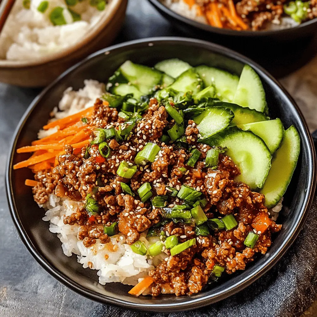 Take your taste buds on a journey with this easy Ground Beef Bulgogi! Packed with sweet and savory flavors, this dish features tender beef marinated in a delicious blend of soy sauce, garlic, and sesame. Perfect for busy weeknights or a cozy family dinner. Save this recipe now and impress your loved ones with a tasty twist on a Korean classic!