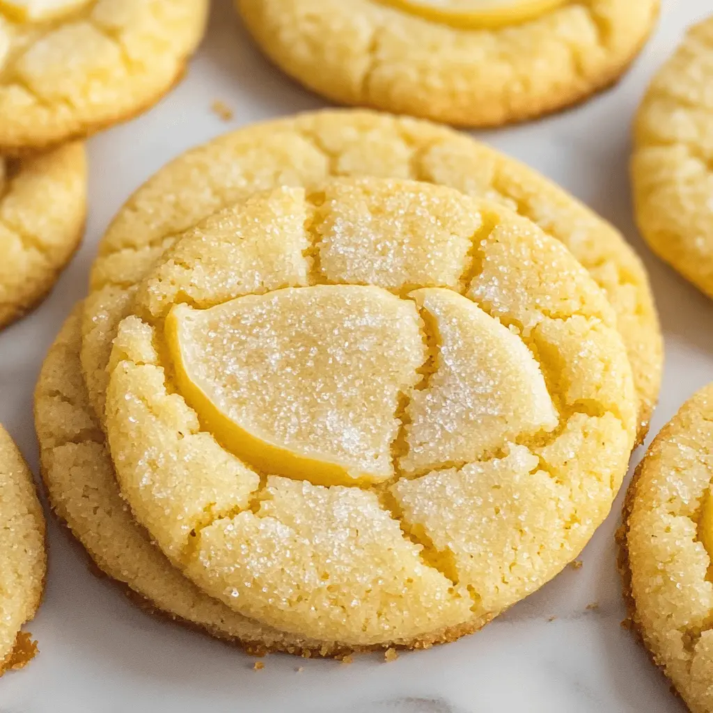 These Lemon Sugar Cookies are the perfect blend of sweetness and zesty lemon flavor! With a soft and chewy texture, they're great for any occasion, from family gatherings to a cozy afternoon treat. Save this quick and simple recipe to enjoy the bright taste of lemon in every bite, and impress your loved ones with your baking skills! 🍋✨
