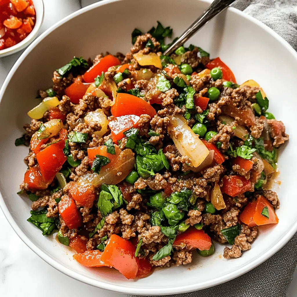 This Mediterranean Ground Beef Stir Fry is a quick and flavorful meal that's perfect for busy weeknights! Packed with vibrant veggies and aromatic spices, this dish brings together tender beef and zesty Mediterranean flavors in every bite. Save this recipe now for a delicious dinner option that's ready in no time and perfect for family gatherings or a cozy night in!