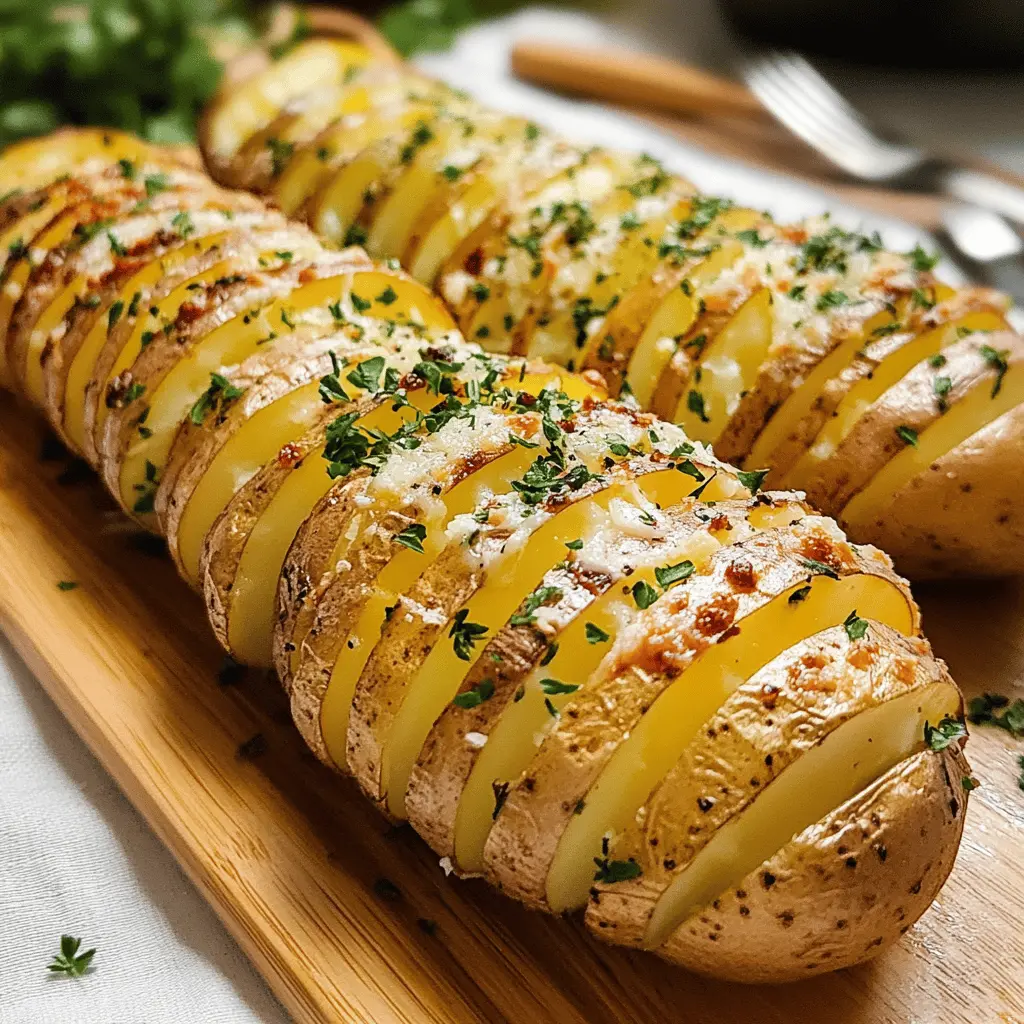 Transform your dinner with these delicious sliced baked potatoes! Crispy on the outside, fluffy on the inside, and seasoned to perfection. Ideal for a cozy family meal or a gathering with friends. Save this recipe to make a side dish that everyone will love! Perfect alongside grilled meats or as a comforting snack.