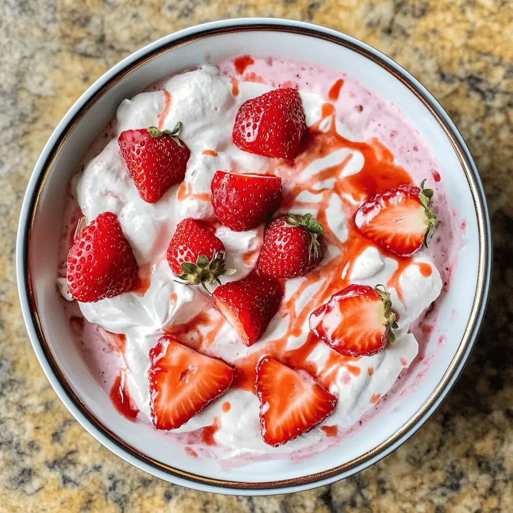 This creamy Strawberry Cheesecake Dip is the perfect blend of sweet and tangy flavors, making it a delightful dessert for any occasion. With fresh strawberries and a smooth cream cheese base, it's a simple yet impressive treat that everyone will love. Save this recipe for your next party or casual get-together and watch it disappear fast!