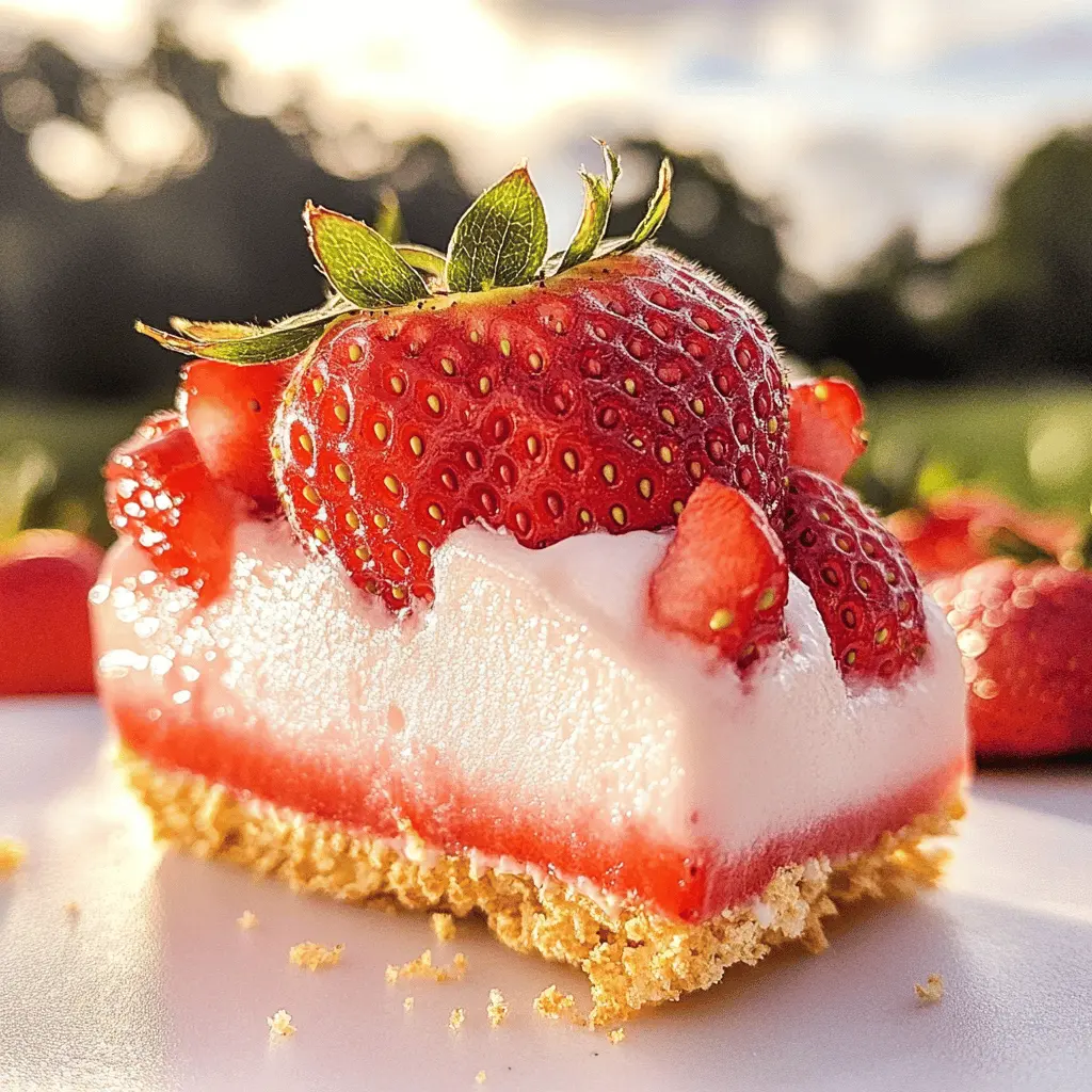 Fresh strawberries and creamy layers come together in this delightful Strawberry Lush dessert! Perfect for picnics or family gatherings, this no-bake treat is a crowd-pleaser. With its rich flavors, light textures, and stunning presentation, it's bound to impress. Save this recipe and treat your loved ones to an unforgettable dessert! 🍓✨