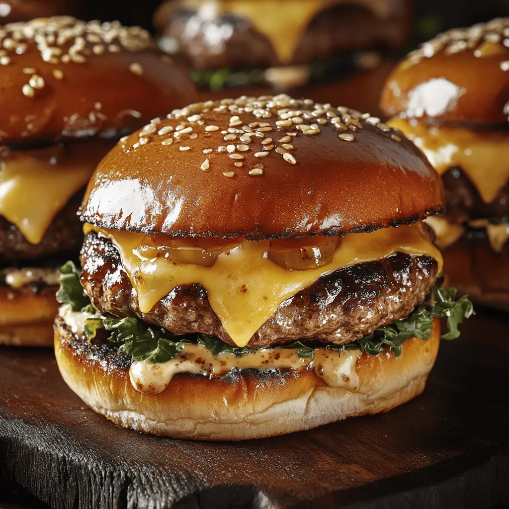 Sink your teeth into these Teriyaki Parmesan Burgers topped with creamy American cheese! Juicy beef meets a flavorful teriyaki glaze and a sprinkle of Parmesan for a delicious twist on a classic. Perfect for BBQs or weeknight dinners. Don't forget to save this mouthwatering recipe for your next cookout!