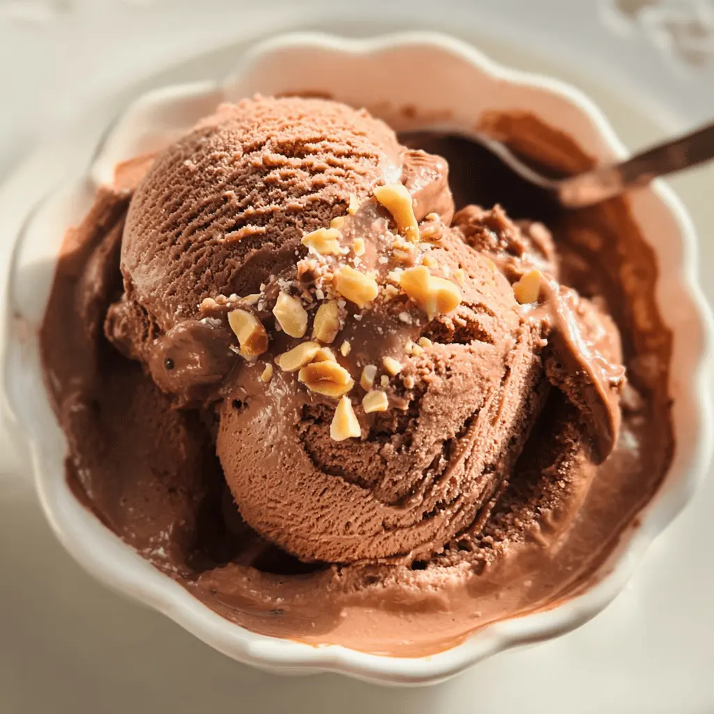 Easy Homemade Chocolate Nutella Gelato Recipe