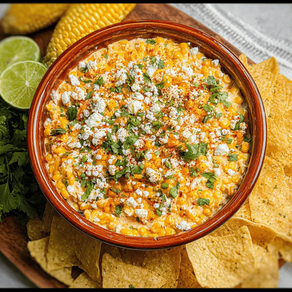 Easy Mexican Street Corn Dip Recipe