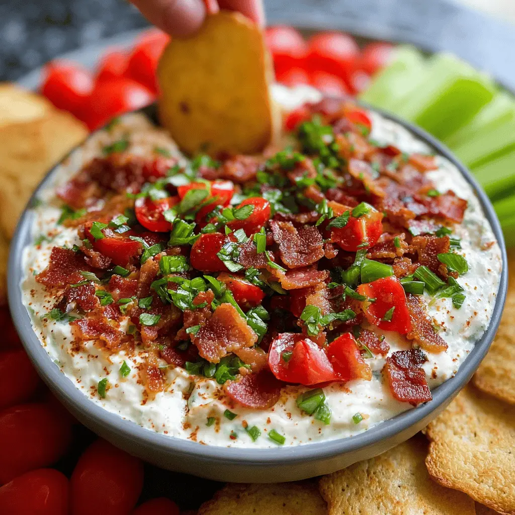 Easy BLT Dip Recipe for Parties