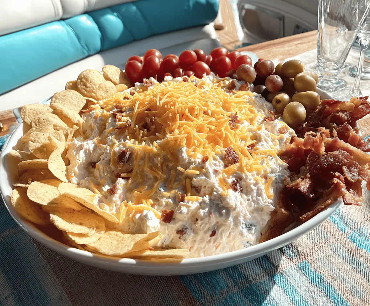 Easy Million Dollar Boat Dip Recipe