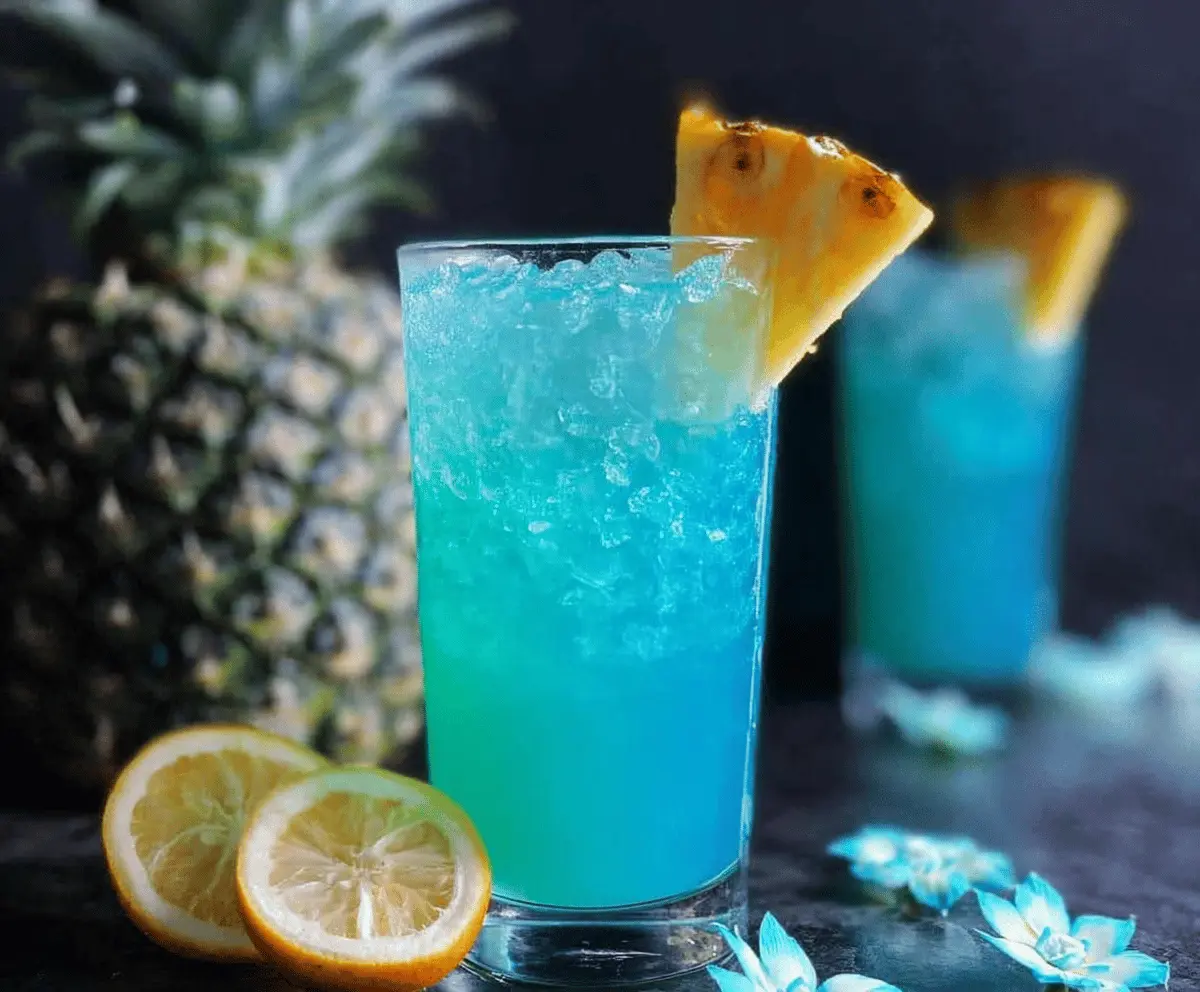 Easy Blue Hawaiian Mocktail Recipe