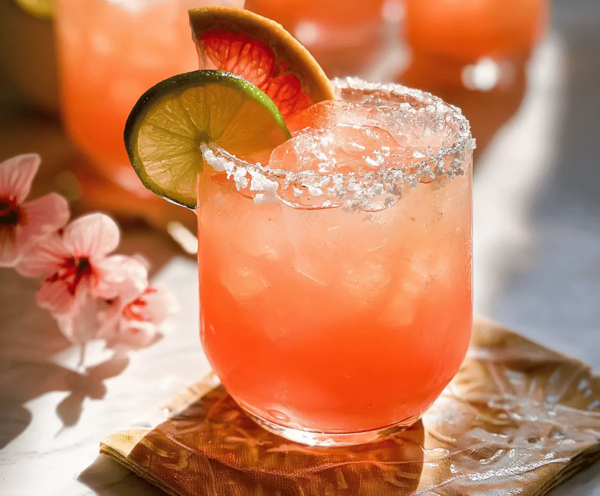 Easy Fresh Paloma Cocktail Recipe