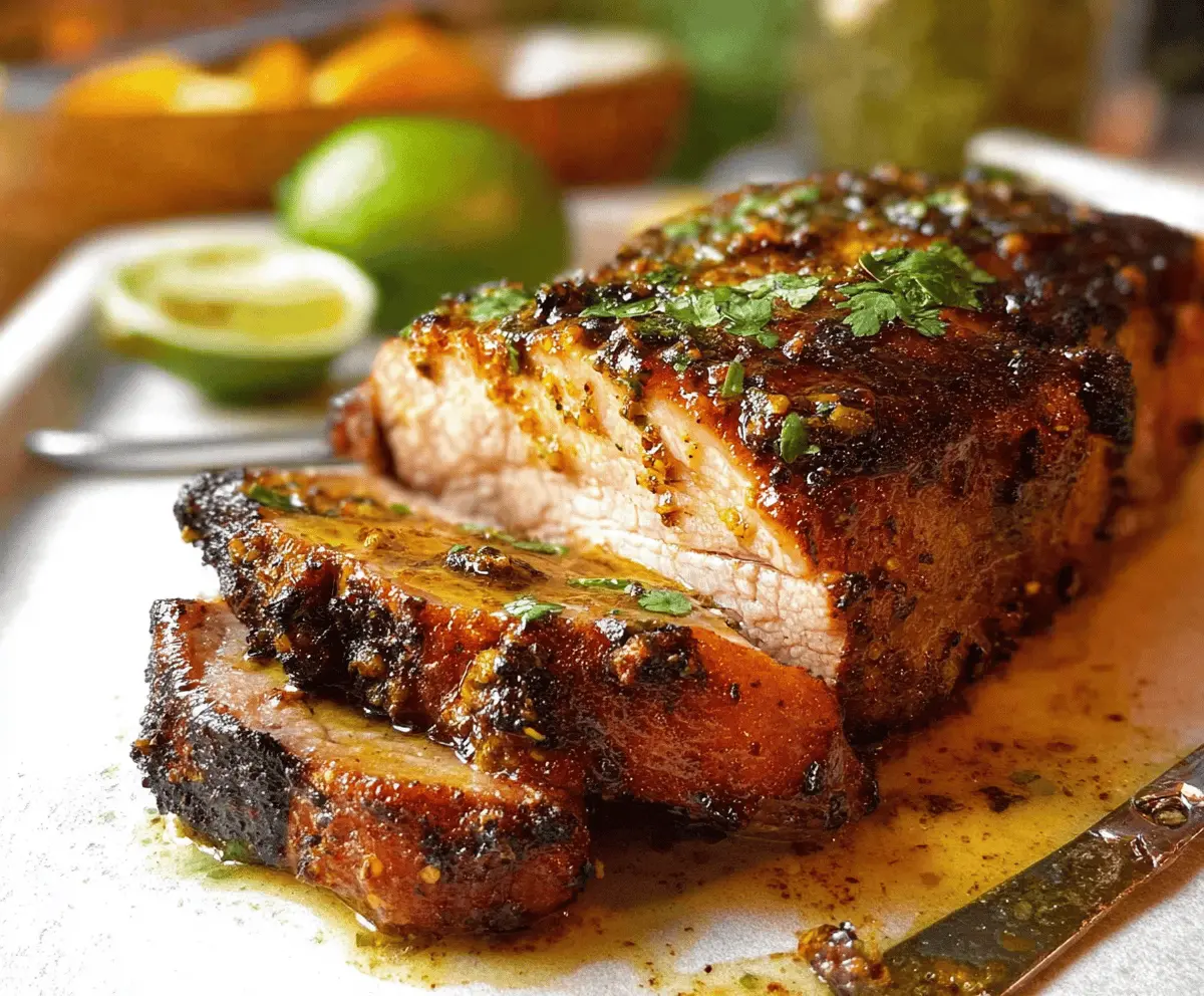 Easy Cuban Mojo Marinated Pork Recipe