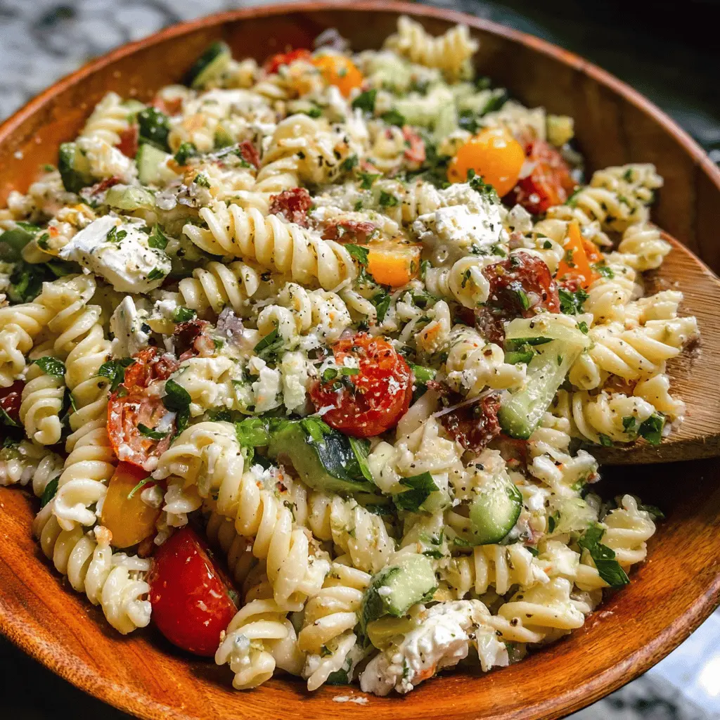 Easy Summer Pasta Salad Recipe