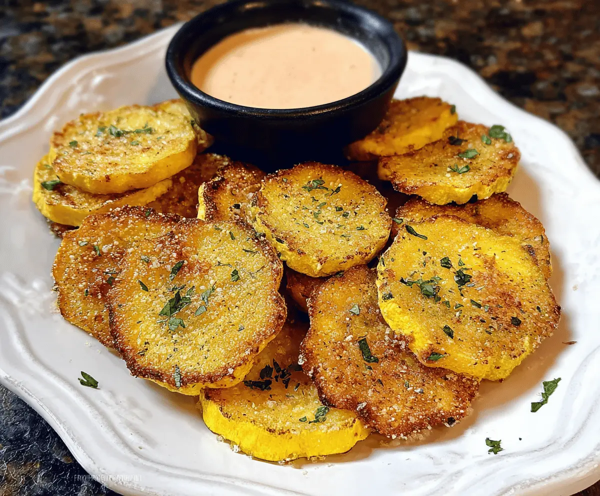 Crispy Air Fryer Yellow Squash Recipe
