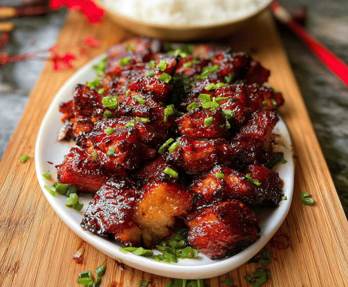Easy Homemade Chinese BBQ Pork Recipe
