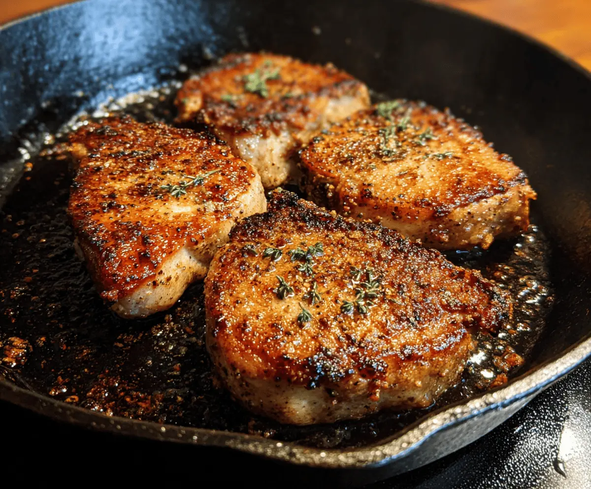 Easy Juicy Boneless Pork Chops Recipe