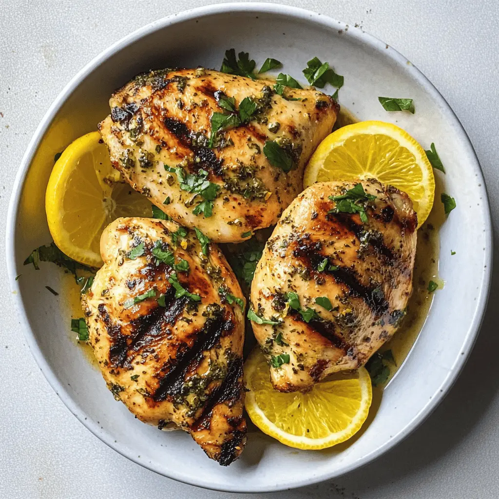 Easy Citrus Dijon Grilled Chicken Recipe