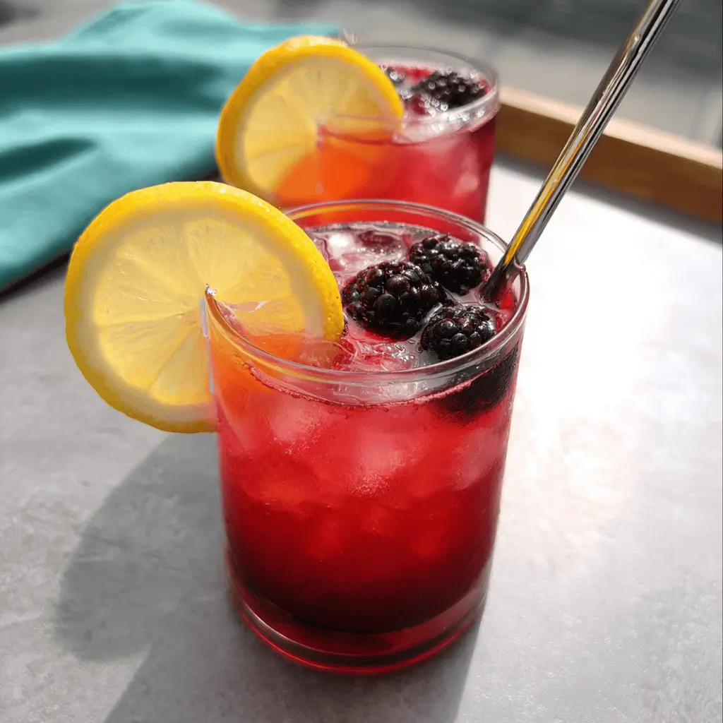 Refreshing Fresh Blackberry Lemonade Recipe