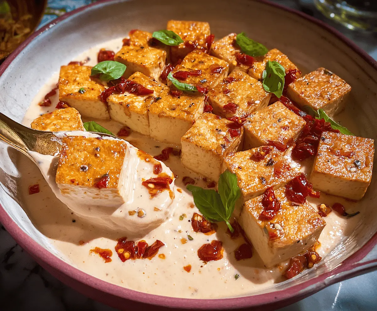 Creamy Marry Me Tofu Recipe – Easy & Delicious