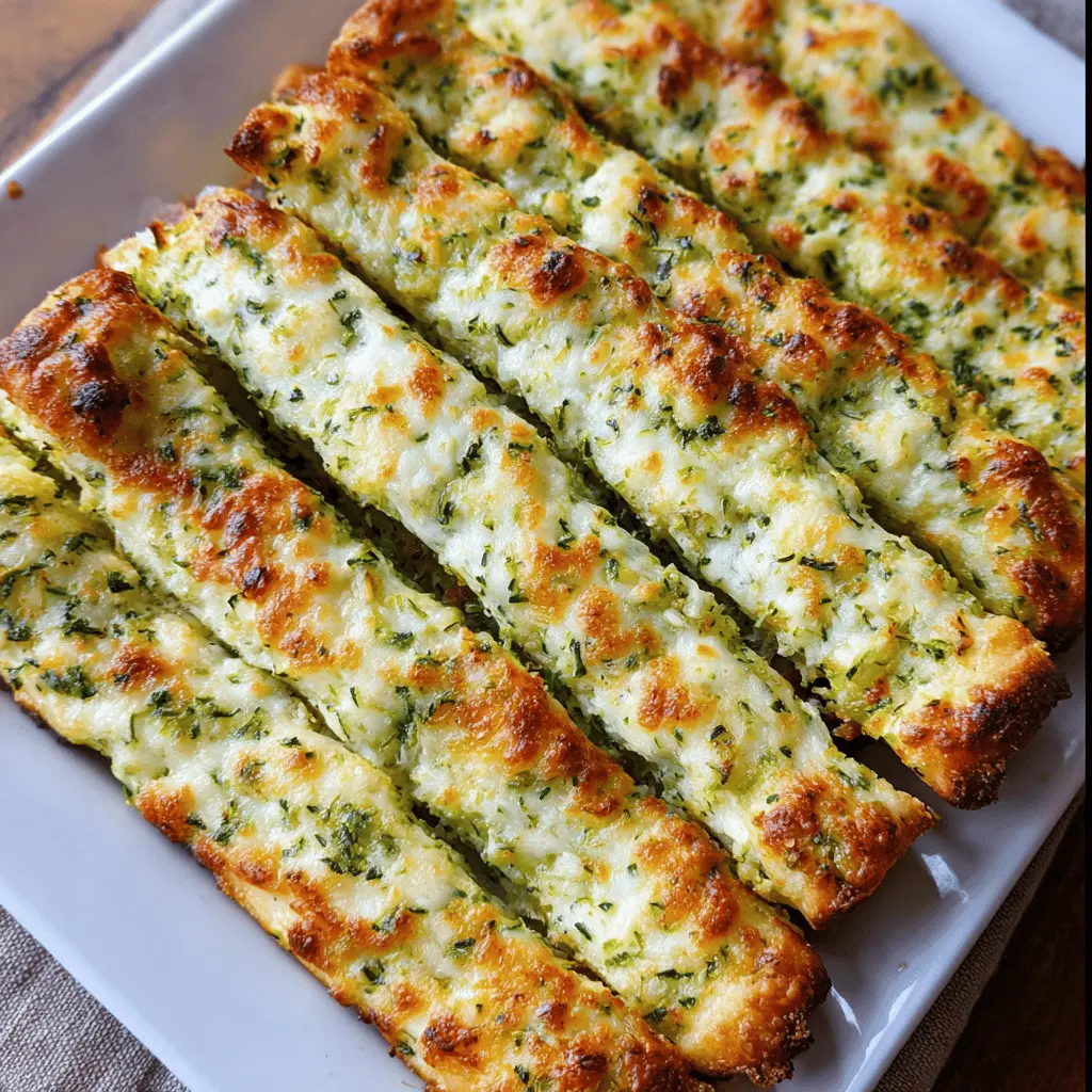 Easy Zucchini Breadsticks Recipe for Beginners