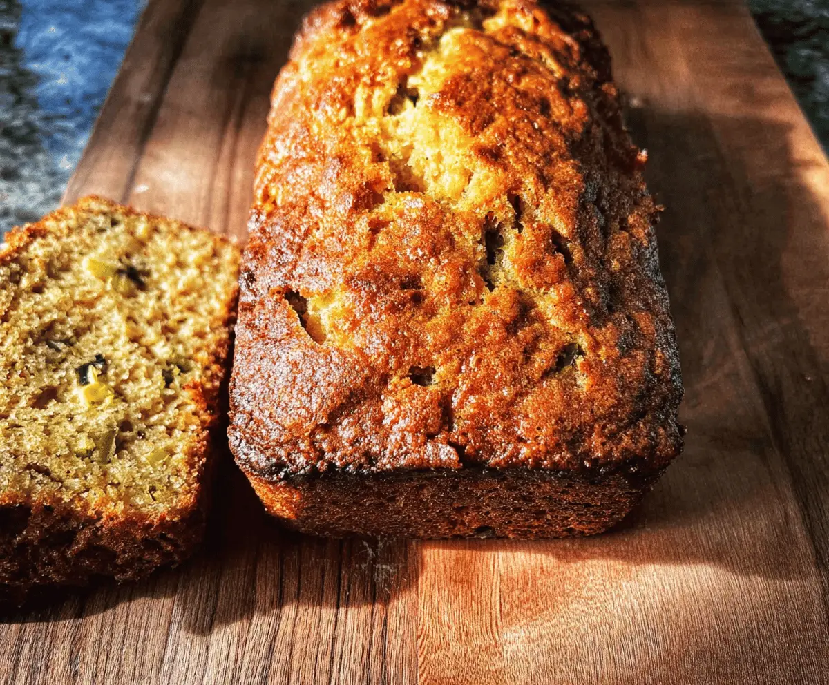 Moist Pineapple Zucchini Bread Recipe