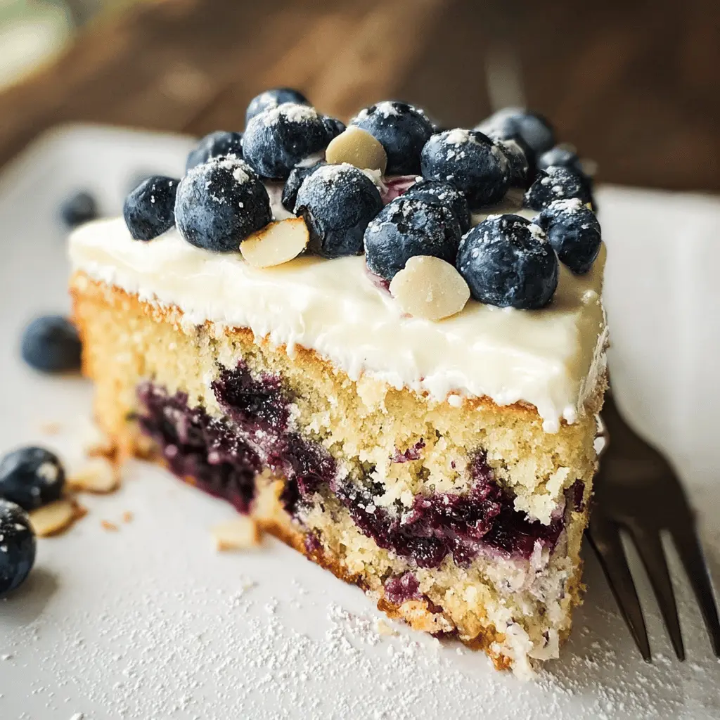 Moist Blueberry Zucchini Cake Recipe