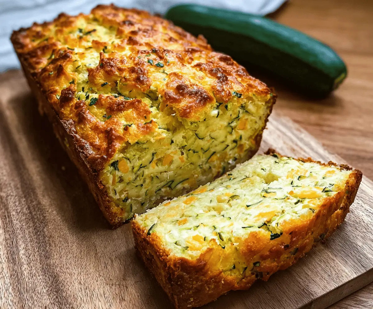 Easy Zucchini Cheese Bread Recipe