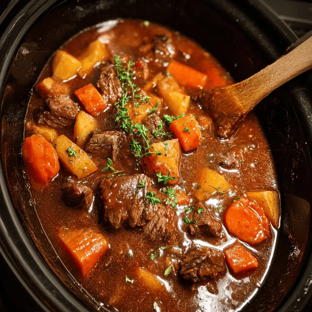 Easy Crock Pot Beef Stew Recipe for Cozy Dinners