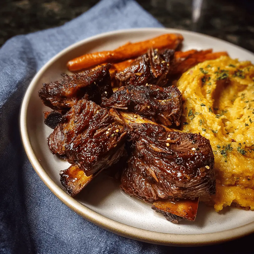 Super Tender Slow Cooker Beef Short Ribs Recipe