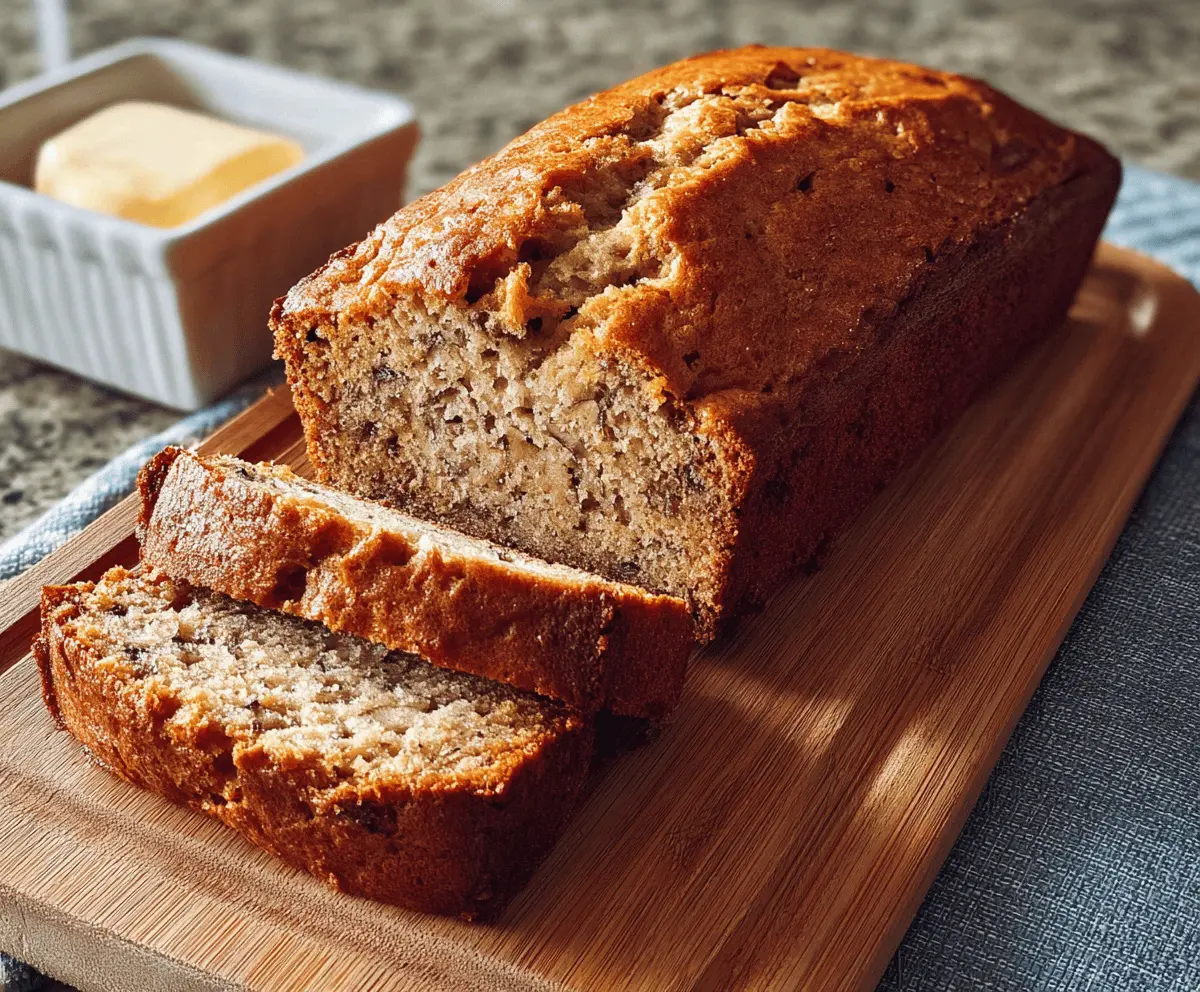 Moist Sour Cream Banana Bread Recipe