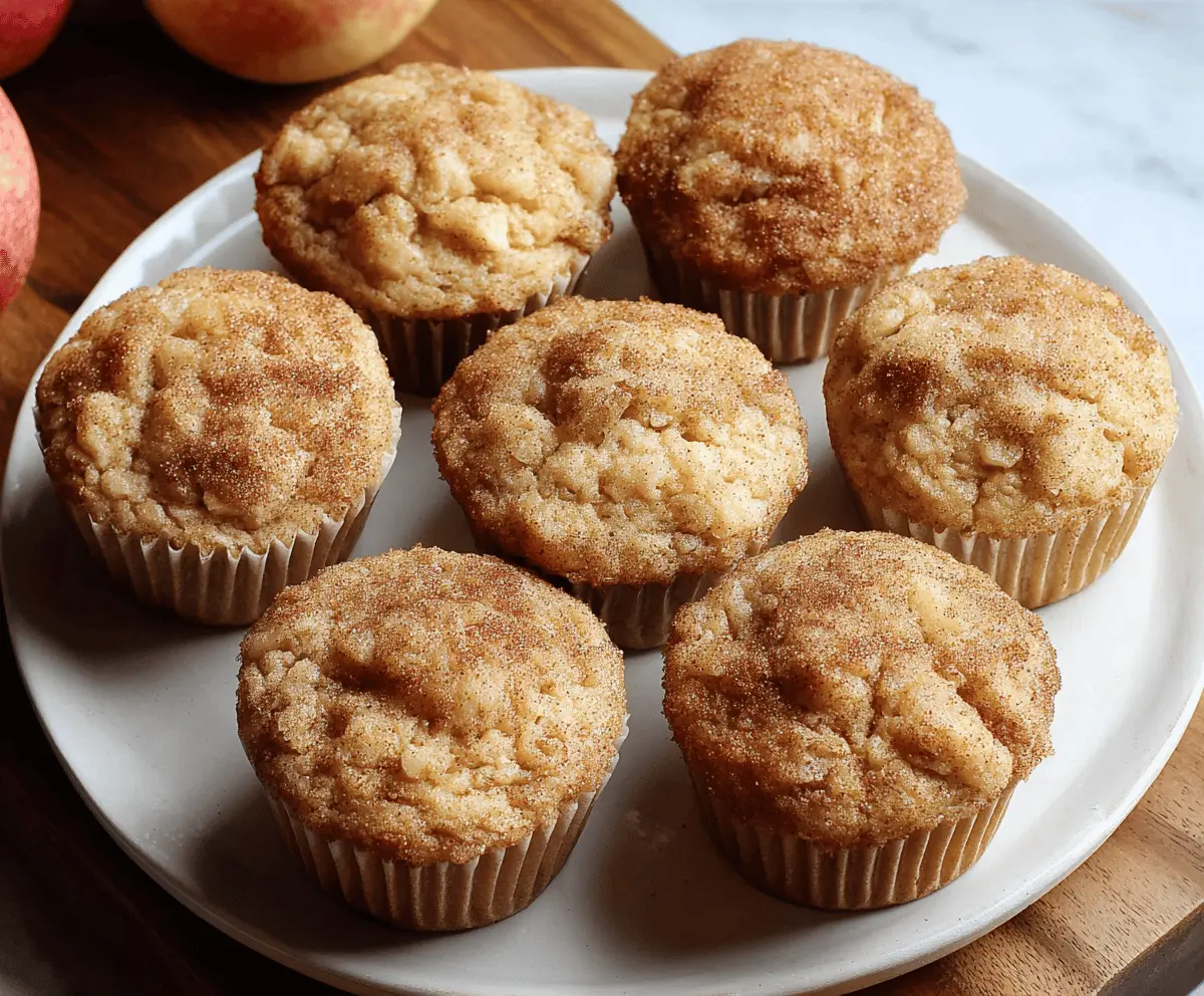 Apple Cinnamon Muffins