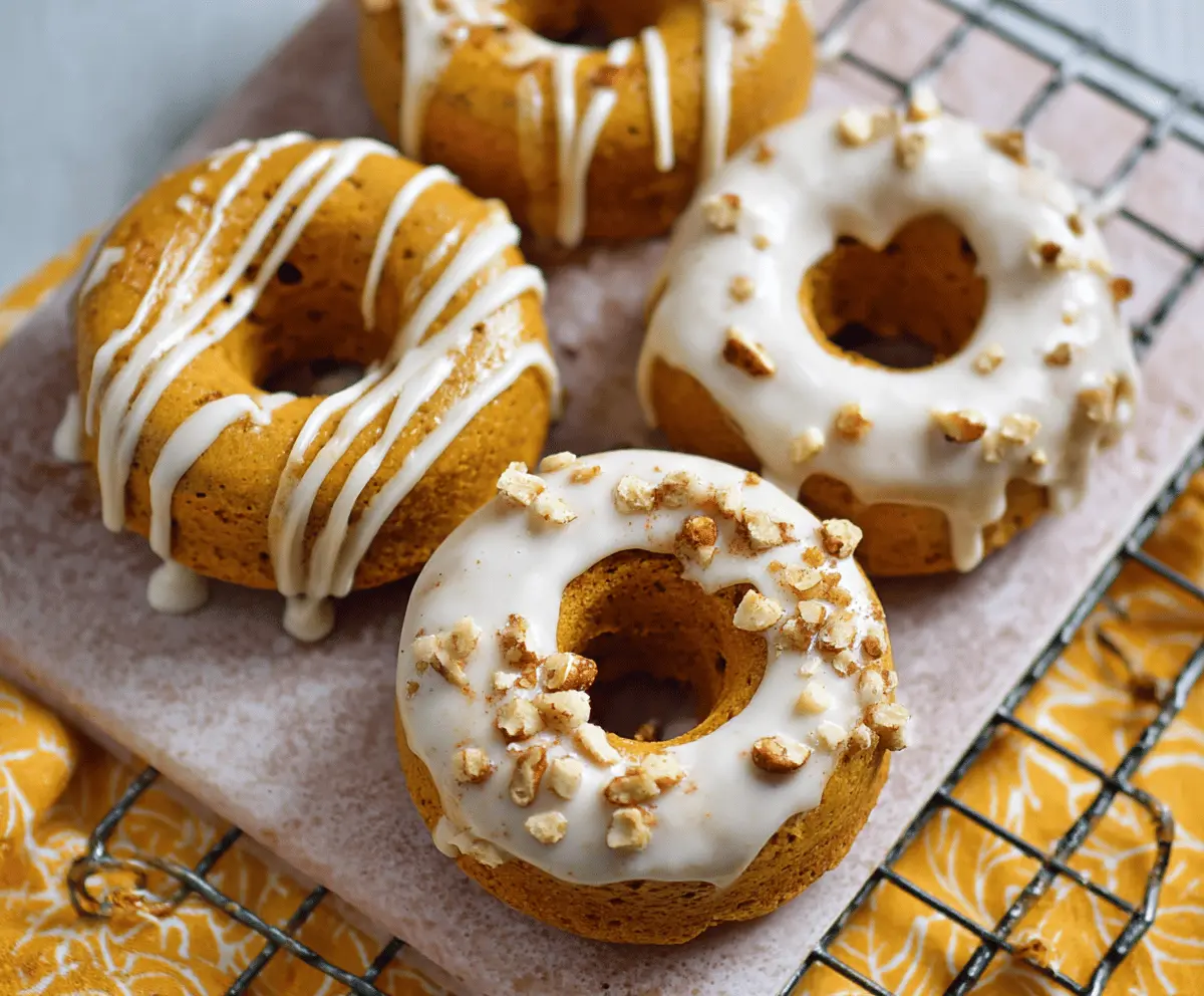 Baked Pumpkin Donuts