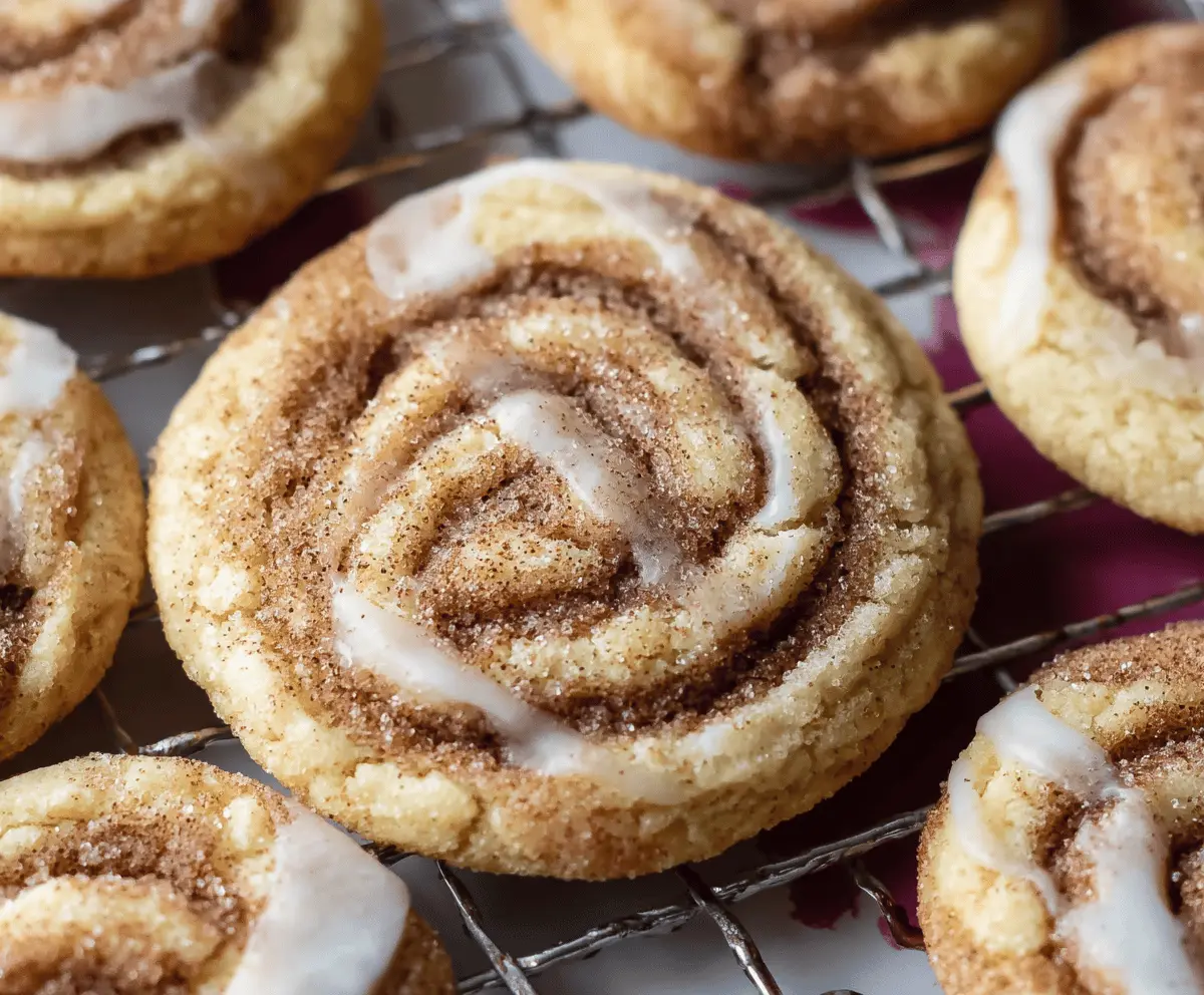 Cinnamon Roll Sugar Cookies