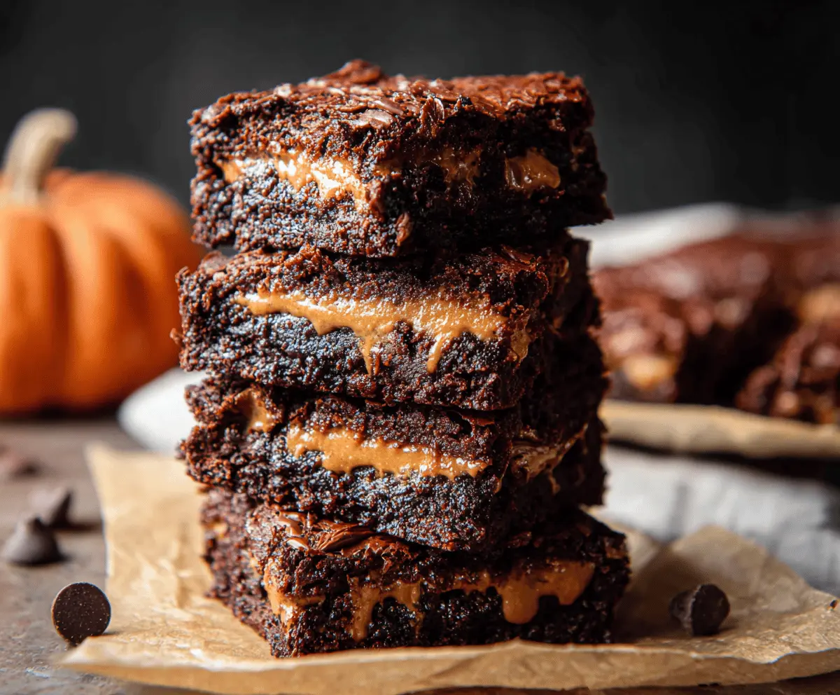 Pumpkin Brownies