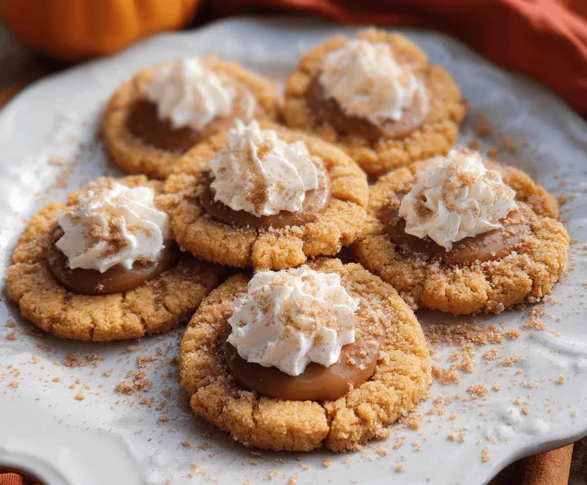 Pumpkin Pie Cookies