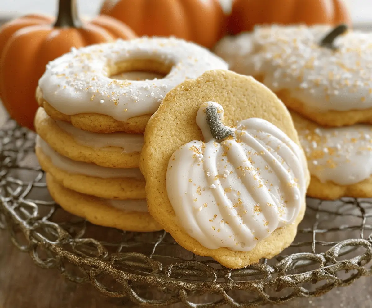 Pumpkin Spice Sugar Cookies