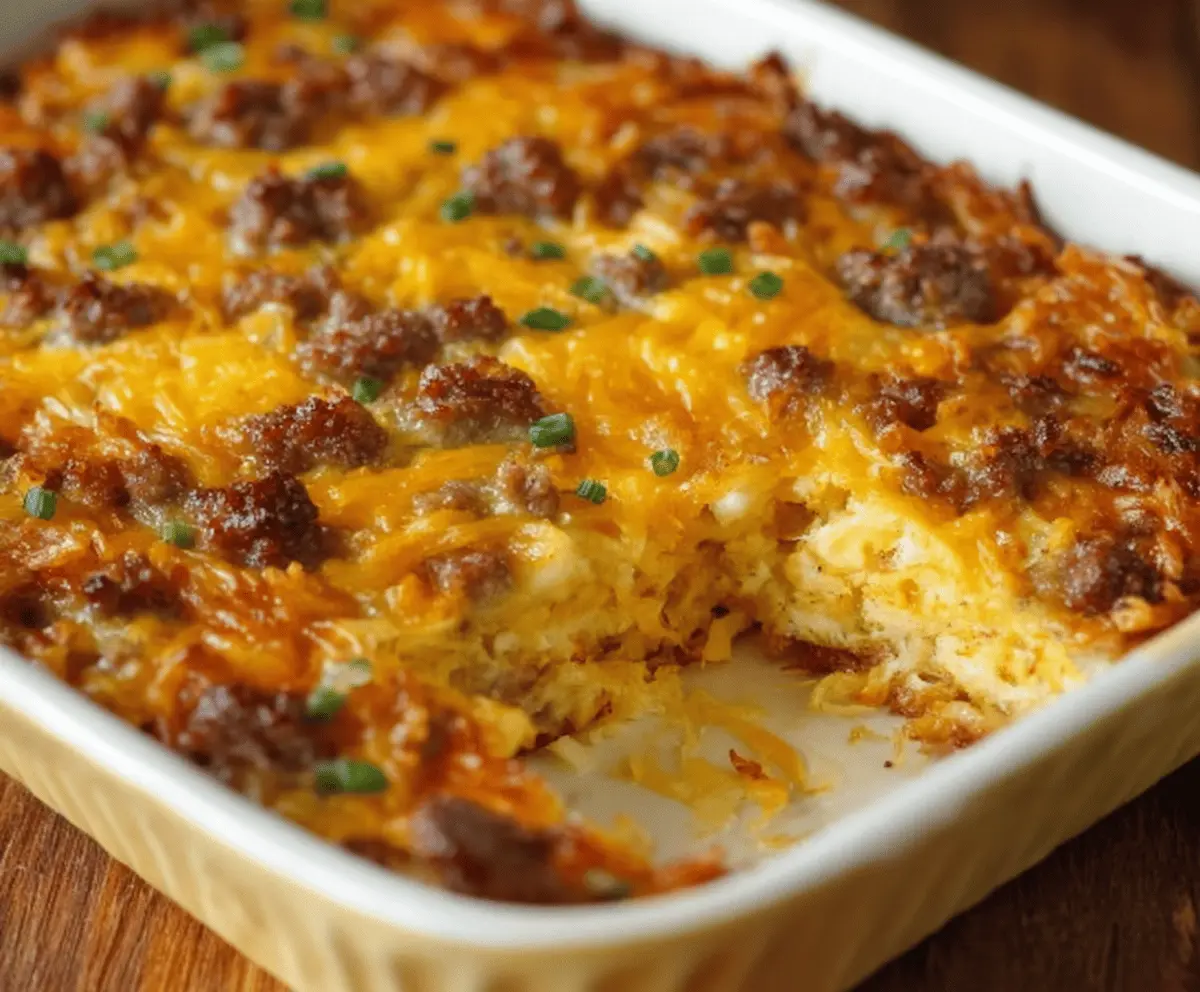 Breakfast Casseroles Sausage Hash Brown