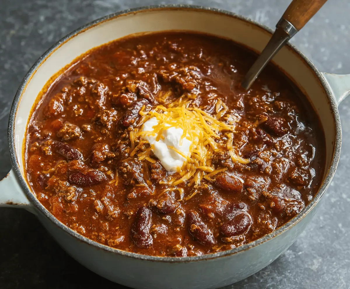 Classic Beef Chili Recipe
