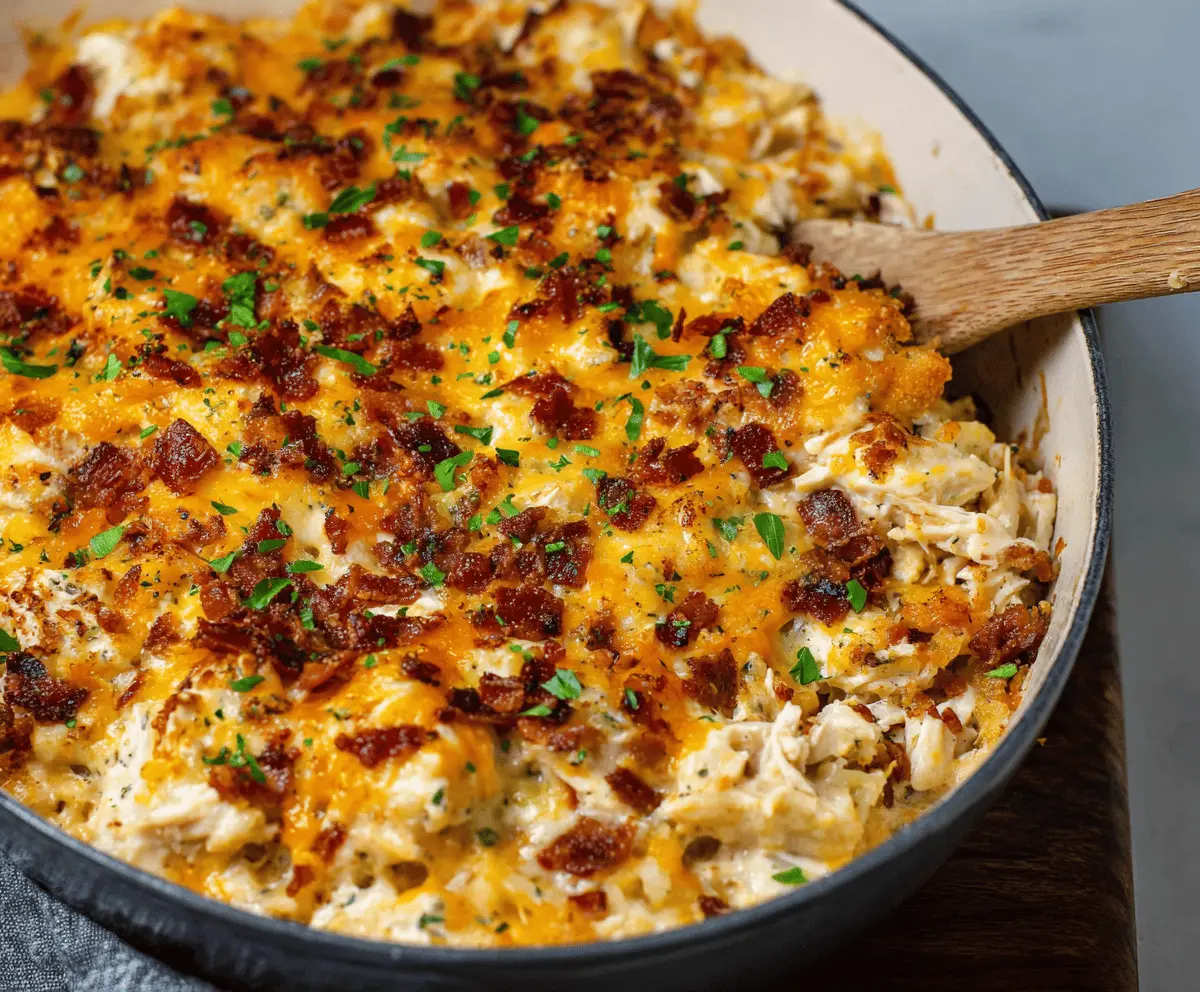 Crack Chicken Casserole Recipe