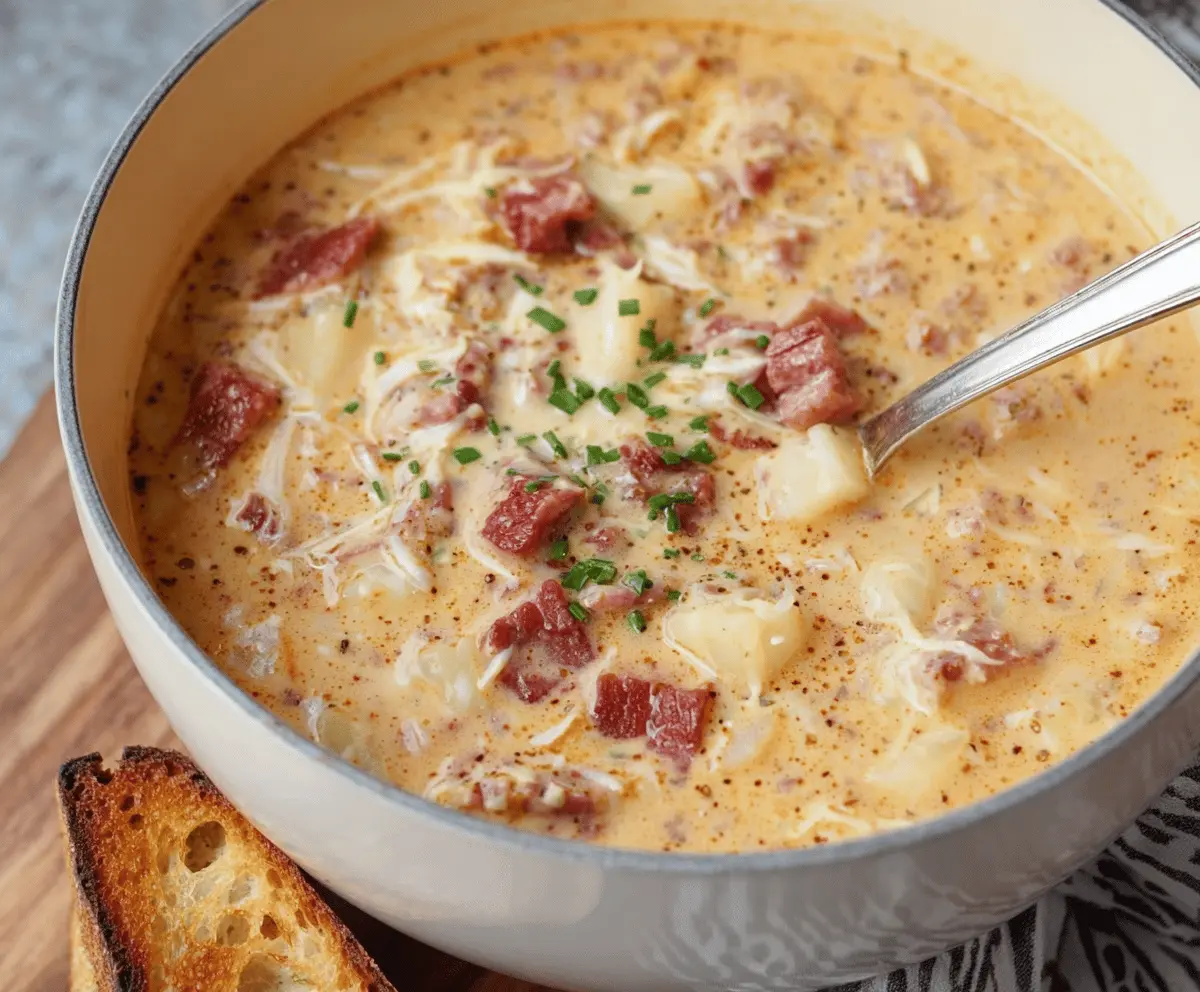 Creamy Reuben Soup