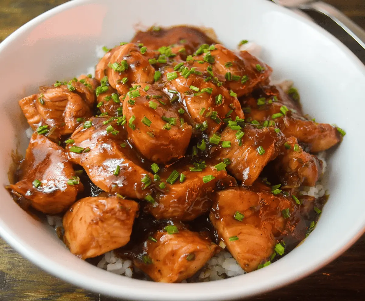 Easy Crock Pot Bourbon Chicken Recipe - Tender & Flavorful Meal