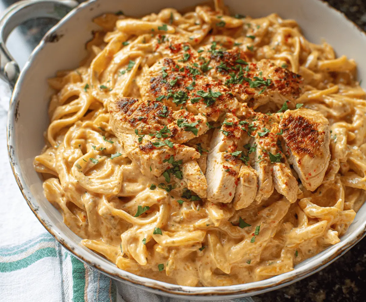 Creamy Cajun Chicken Pasta Crock Pot Recipe