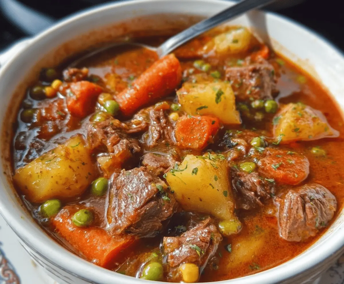 Crockpot Beef Stew Recipe