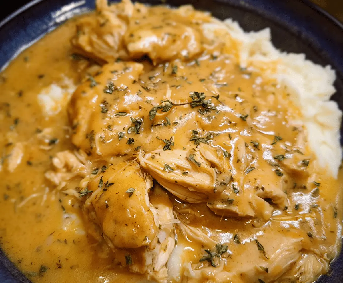 Easy Crockpot Chicken and Gravy Recipe for Tender, Flavorful Meals