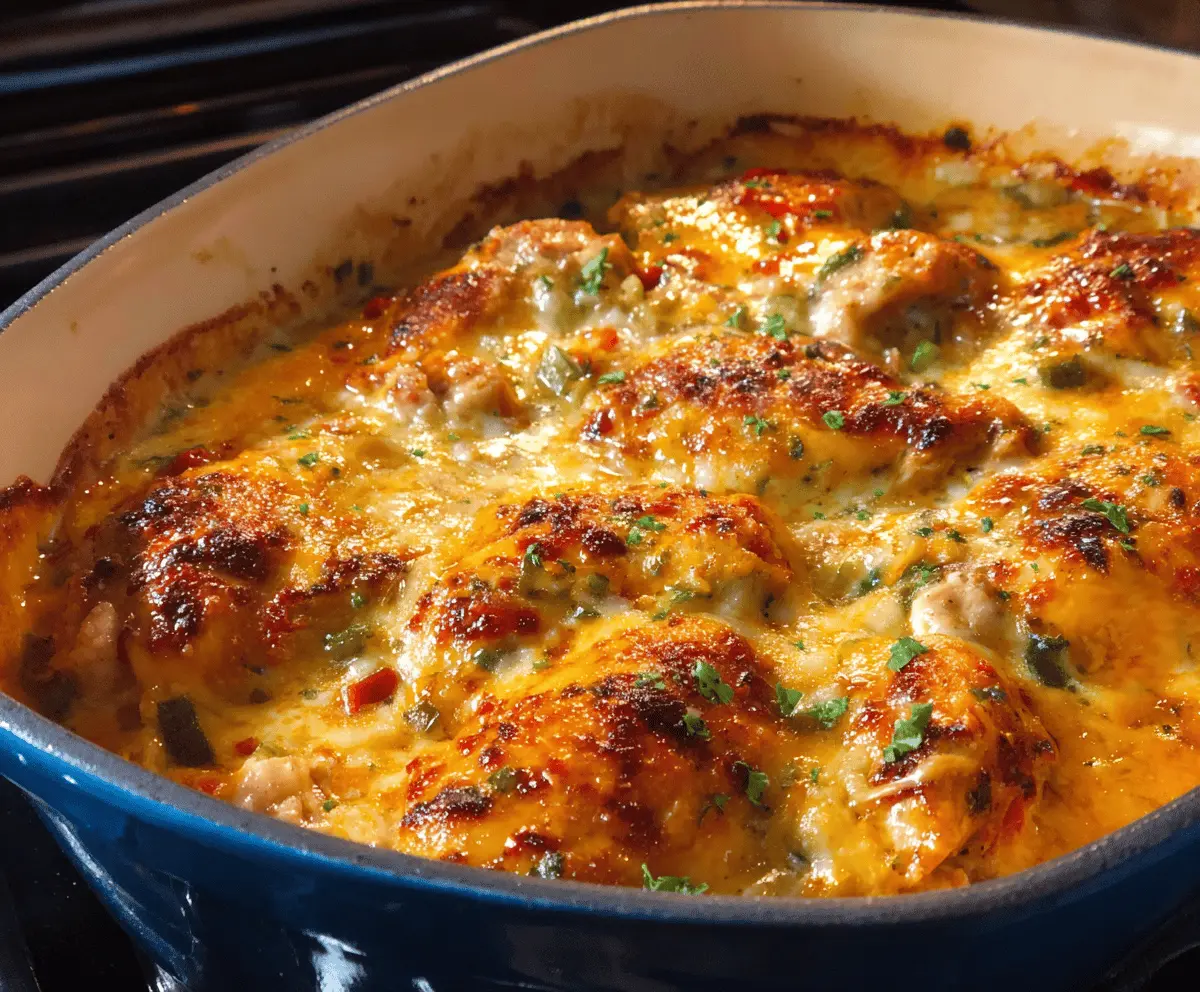 Easy Low Carb Chicken Casserole