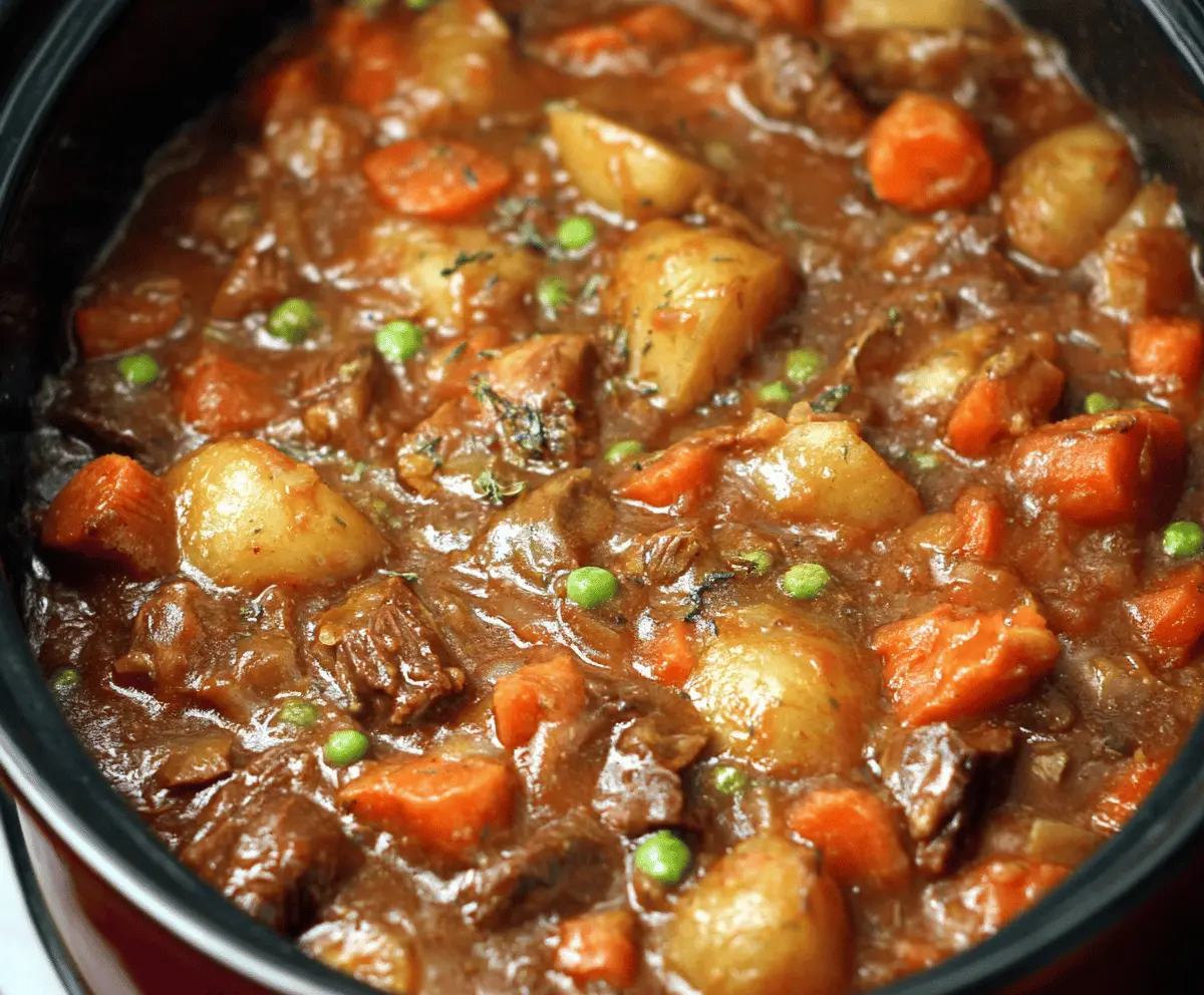 Hearty Classic Beef Stew Recipe