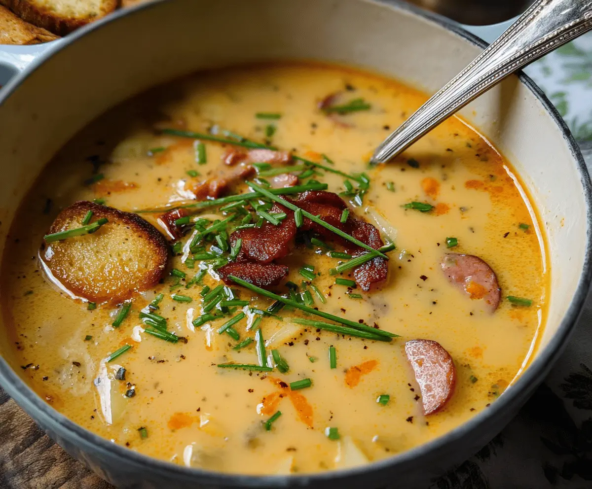 Kielbasa Potato Soup