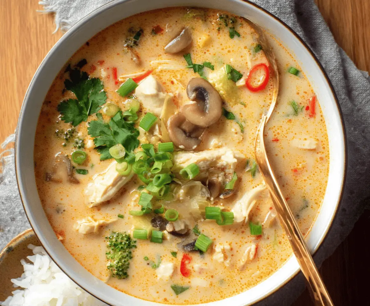 Simple Thai Chicken Soup